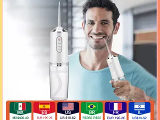 جهاز تنظيف الأسنان الذكي المحمول