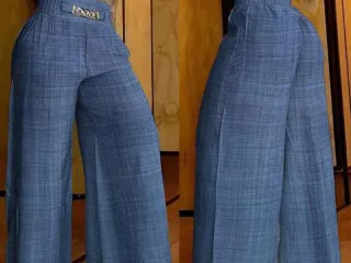 بنطلون نسائي - قصة أرجل واسعة