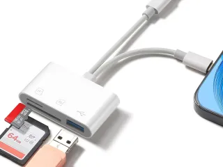قارئ بطاقات USB Type-C - SD TF OTG