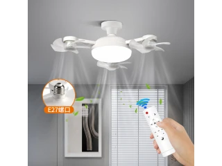 Led الإبداعية E27 الطائرة بدون طيار مروحة ضوء