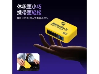 ميكانيكي M-POWER شاحن USB متعدد المنافذ بقدرة 122 وات مع شاشة رقمية، مقبس شحن...