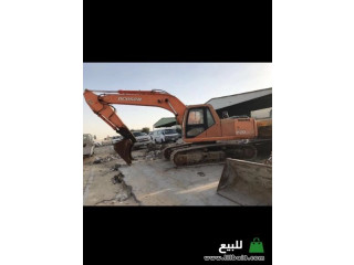 جرافة دوسان اس 220LC وحفار للبيع