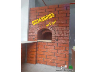 افران معجنات مصنوعة من طوب الحراري , بناء افران خبز , [***] 
